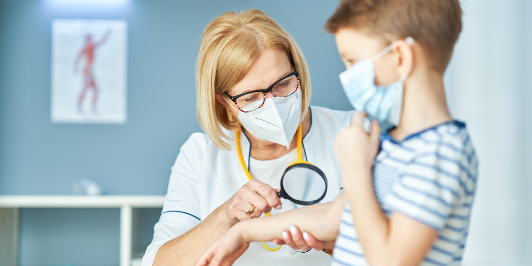 обследование детей