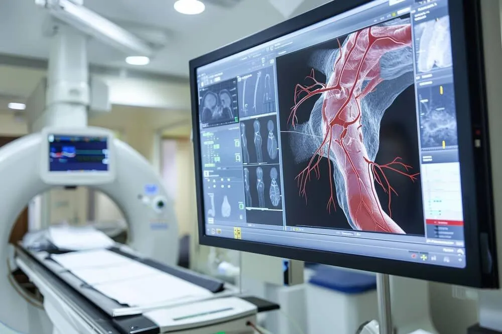 Розшифровка результатів ангіографії (КТ судин, венографії)